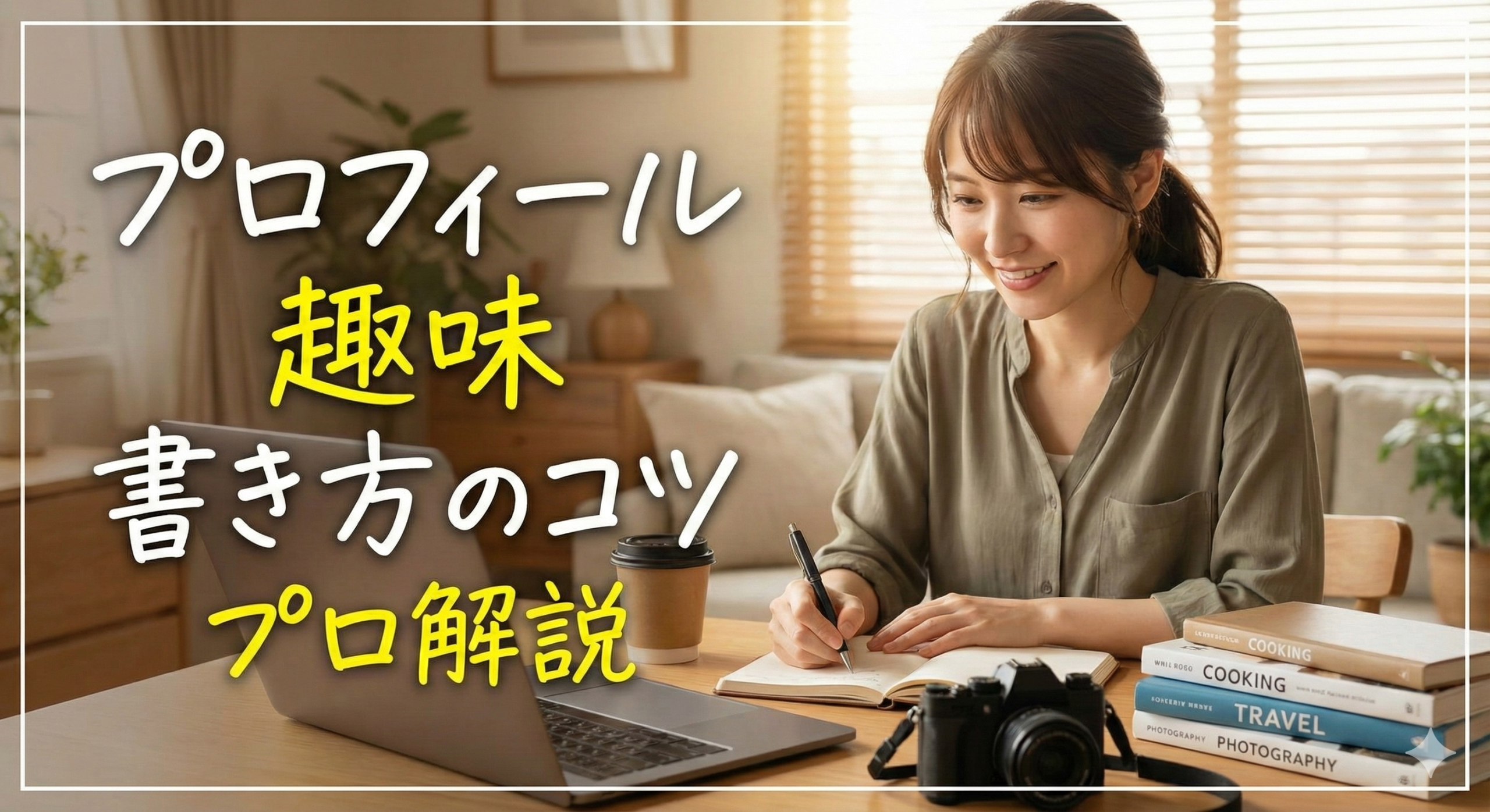 プロフィール 趣味 書き方のコツをプロが解説