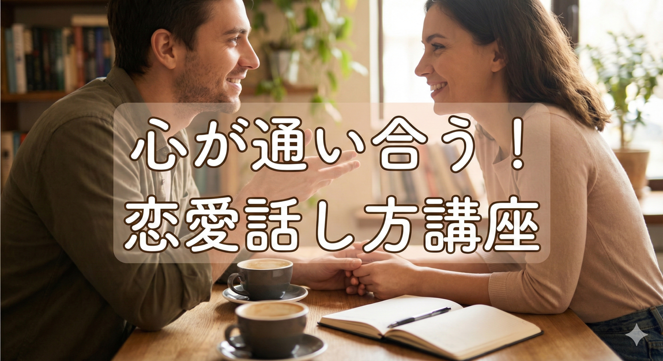 恋愛コミュニケーション基礎から学ぶ、心が通い合う話し方